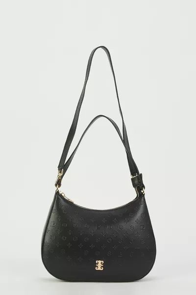 حقيبة كتف نسائية سوداء Floater 