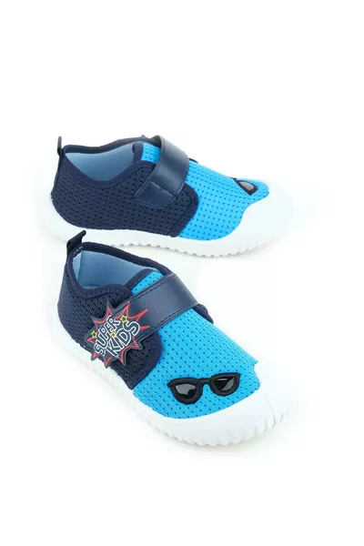 حذاء صيفي قطني قابل للتعديل للأطفال الأولاد