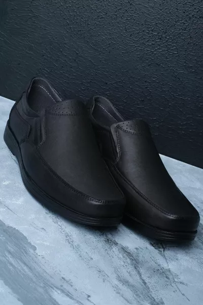 Chaussures de papa en cuir véritable pour tous les jours