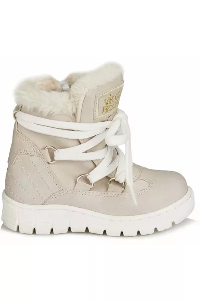 كابا حذاء بوت بيج لطفل صغير .K.