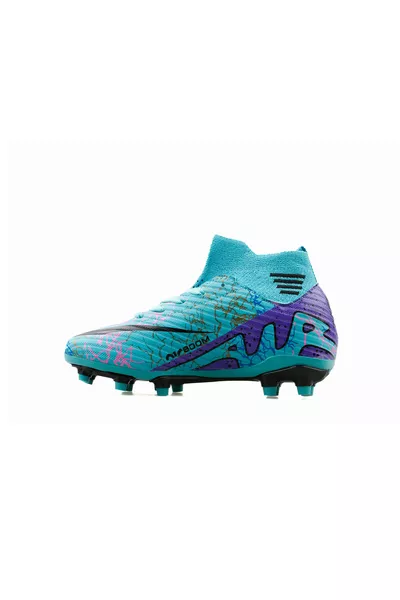 حذاء كرة قدم للجنسين من الدوري الإسباني للملاعب والصالات مع جوارب ملونة