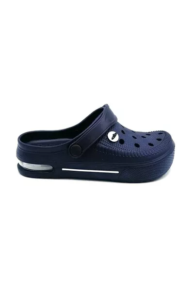 Sabo Air Navy Blue Slippers with Bubbles Nurse Slippers Chef Slippers Hospital Slippers