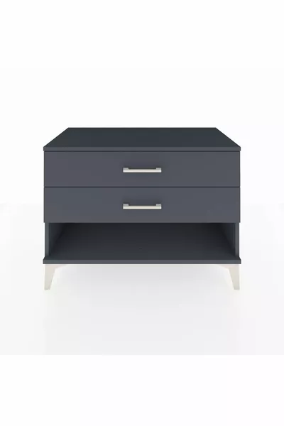 Хиперион скрин с 2 чекмеджета Антрацит-Антрацит