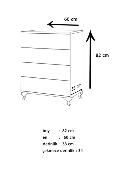 Diamond Laser Burned Dresser