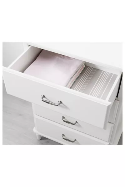 Tyssedal, 4 Çekmeceli Şifonyer,  Cm, Beyaz