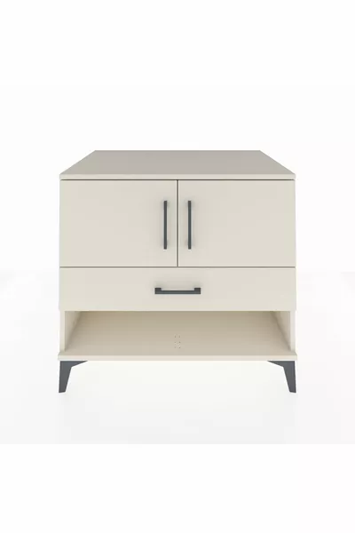 Kronos Şifonyer 2 Raflı Tek Çekmeceli 2 Kapaklı  Aytaşı-Aytaşı