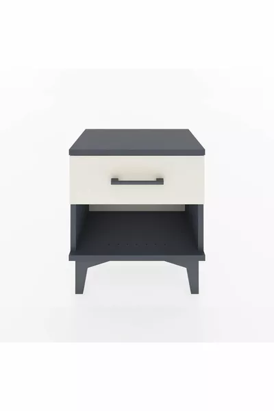 أرجيس كومودين درج واحد أنثراسيت-حجر العقيق