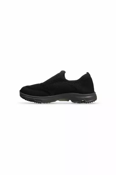 Textile Unisex Slip-On Black Beach Shoes