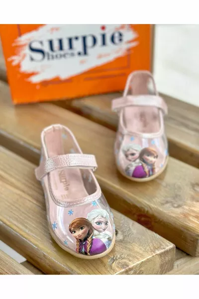 Elsa ballerina's voor kinderen, transparante ballerina's voor kinderen