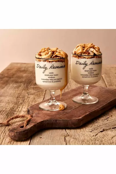 طقم أكواب تذكير يومي من 4 قطع ( سم مكعب)