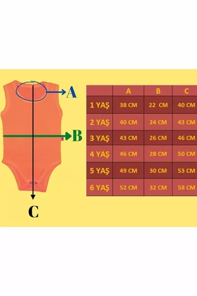Body débardeur pour bébé avec boutons-pression 5 pcs