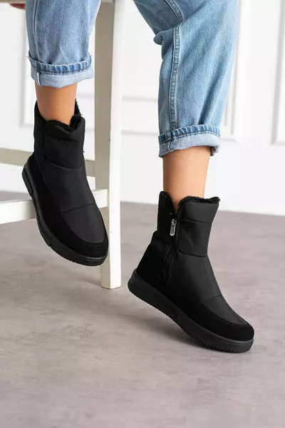 Women Snow Boots Waterproof Zipper Comfortable And Flexible Comfortable Good Quality Orthopedic