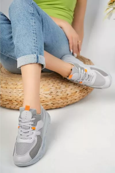 Lamp Lent  Sneaker Unisex Sneakers Grey
