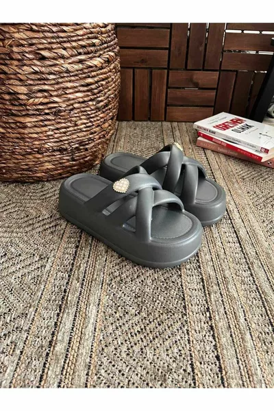 Hoge Dikke Zool, Yeezy, Slide, Slippers, Tuin, Strand, Zwembad, Zee, Zomer, Casual Slippers