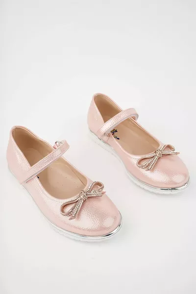 Термо подметка Панделка за мустаци Пудра Звезда Обувки за момичета