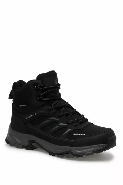 ALIN HI 3PR Black Men's Outdoor Boots WATERPROOF