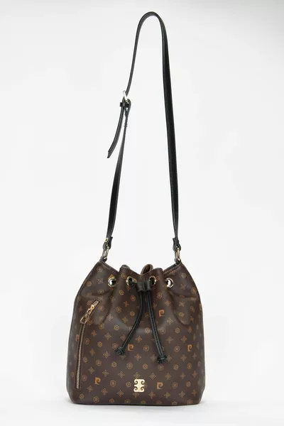 Дамска чанта за рамо с кафе monogram 