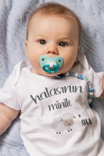 Bio % coton Hala Paquet de 3 corps pour bébé Ensemble blanc bébé Badi Snap Jumper Triple 