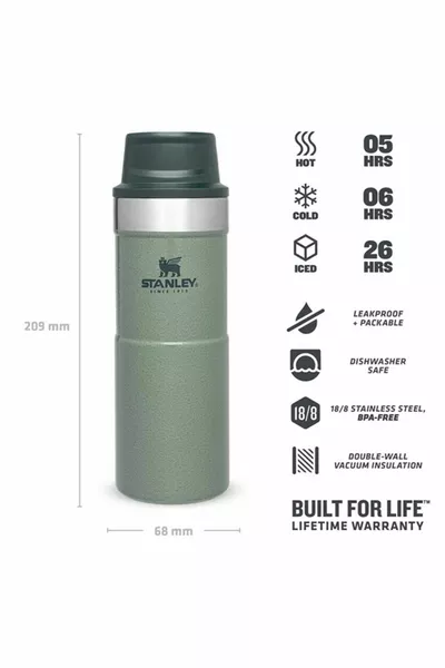 Unisex Thermoskanne Der Trigger-Action Reisebecher .l/oz