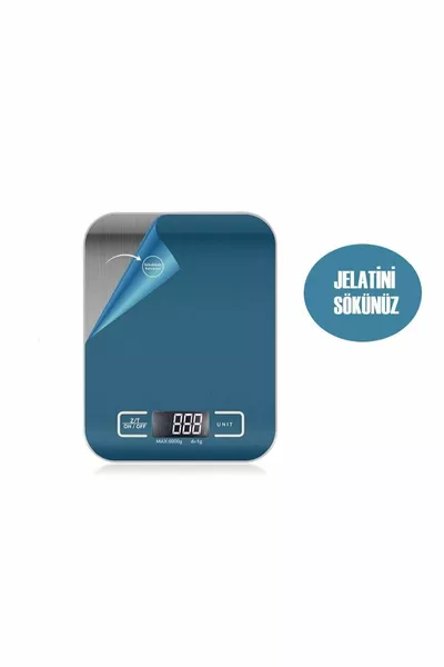 Lux Digital Kitchen Scale 5 Kg Stainless Steel Kitchen Scale Battery With Gift