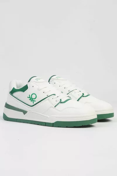 ® |  Белый зеленый -Импортные женские кроссовки