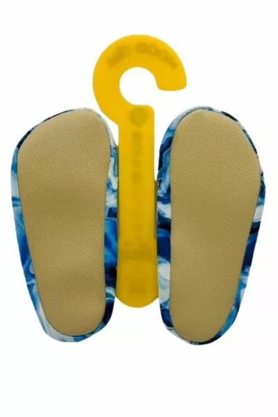 Colorful Geometric Patterned Non-Slip Sea and Pool Booties 2