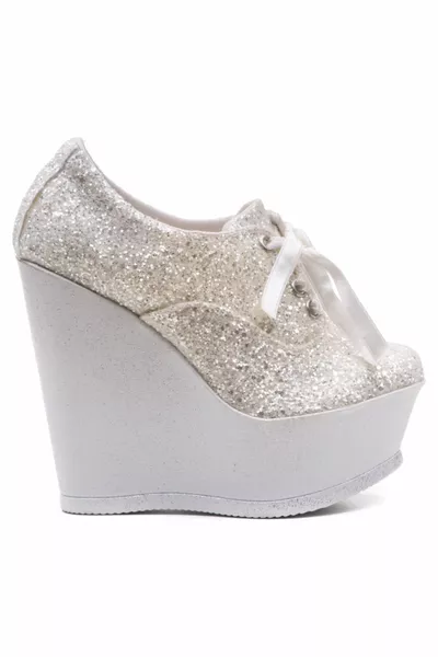 مساء اللباس أحذية فستان الزفاف أحذية بيضاء