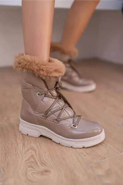 Linnest Women's Nude Boots