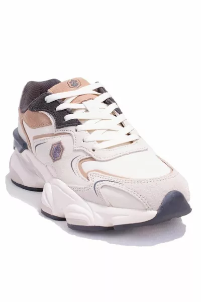 Madax Pu Beige Orthopedische Dames Sneakers