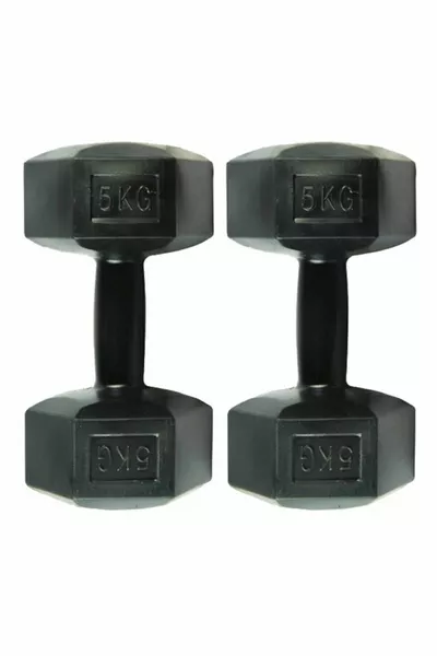 Arbensupply Dumbbell Set 5 Kg X 2 Pieces  Kg Weight Set Dumbbell Set