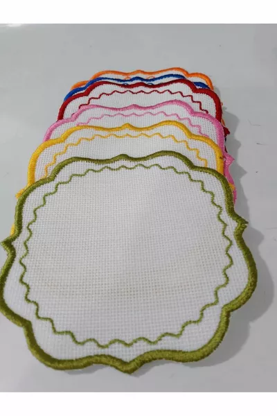 Преработваема салфетка за презентация на коктейли 6 броя