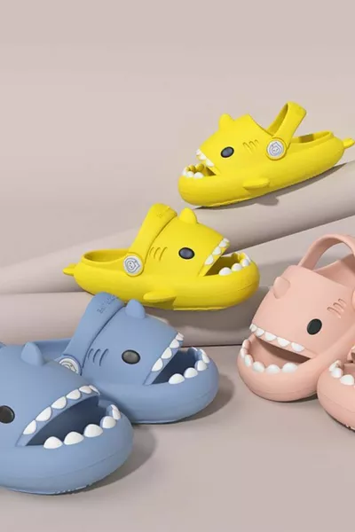 Hypnotico الاطفال القرش النعال الصنادل القرش الشرائح الصنادل