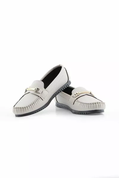 Mocassins pour femmes avec accessoires beiges I