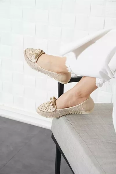 Feles Lace Tetay Ballerinas für Damen TEN