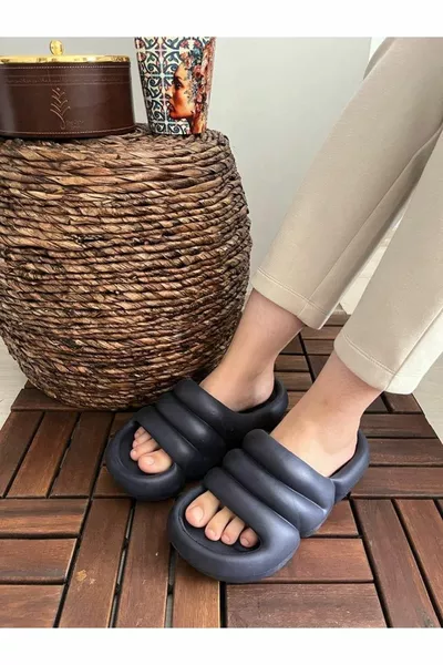 Unisex Knuckle Slide Soft Thick Non-Slip Sole Soelite Beach Pool Garden Sea Casual Slippers