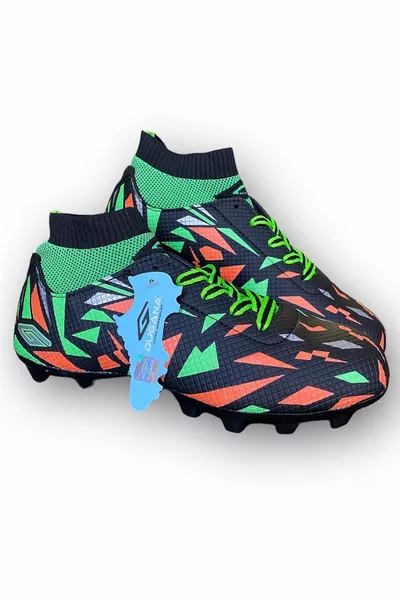 Kinder Fußballschuhe Fußballschuhe Rasenplatz Fußballschuhe mit Socken