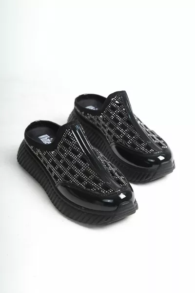 WL Черные женские ежедневные спортивные тапочки