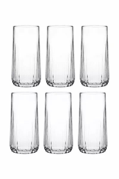 Nova 6 Cup, Soft Drink Glass, Long Water Glass 