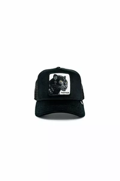 Black Panther Cap Panther Figure Unisex Black Hat