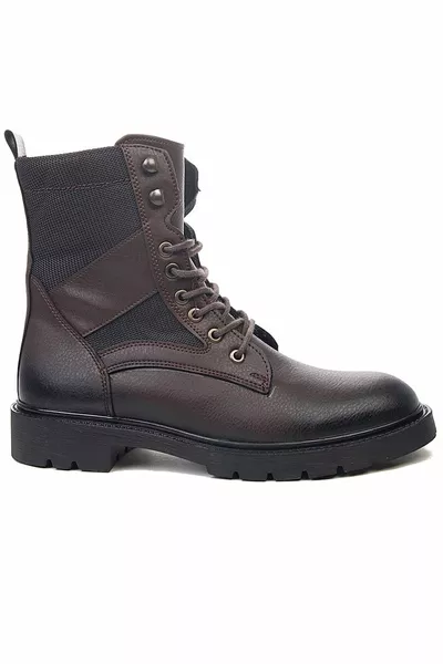 Braune Herren Winter Poststiefel Wasserdicht 