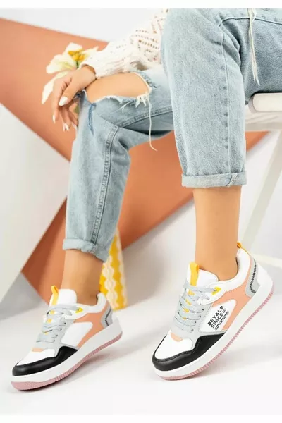 Lambırlent  Sneakers Unisex Sneakers WHITE-PINK