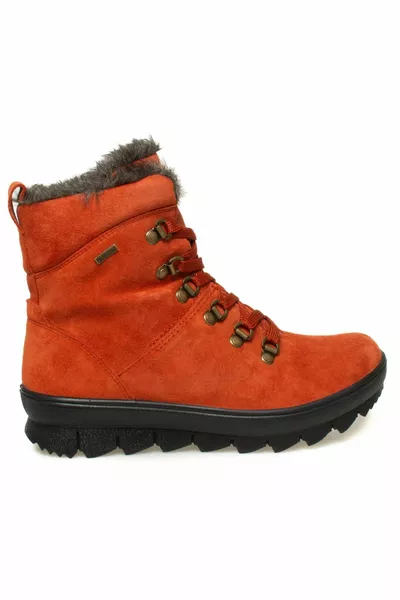 Z Novara Gore-Tex Leather Red Women's Boots