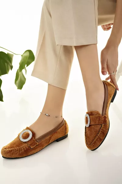 Дамски балетни равни обувки Стилни бизнес офис ежедневни обувки