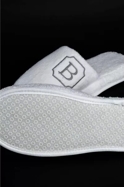 B Lettera Asciugamano Bagno Spa Home Hotel Pantofole di maternità Biancheria intima spessa