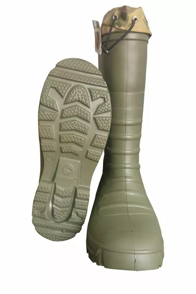 Gezer Marca Khaki Gomma Calzini Termici Hunter Fisherman Garden Work Field Stivali Leggeri Impermeabili Da Uomo