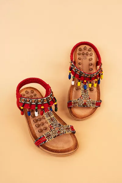 Princess Анатомическая ортопедическая подошва модные каменные детские сандалии