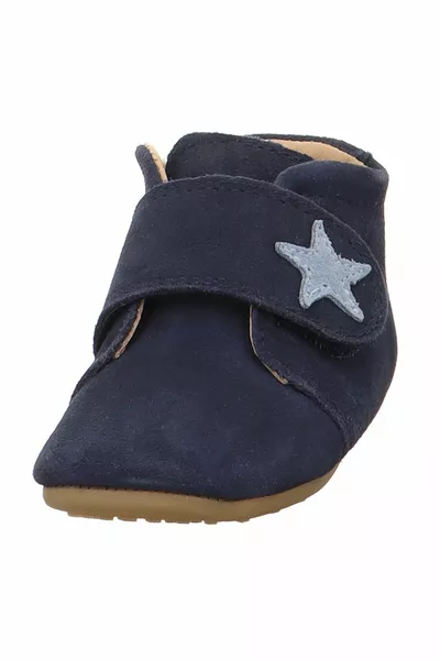 Süet Mavi Bebek Günlük Ayakkabı Papageno -1