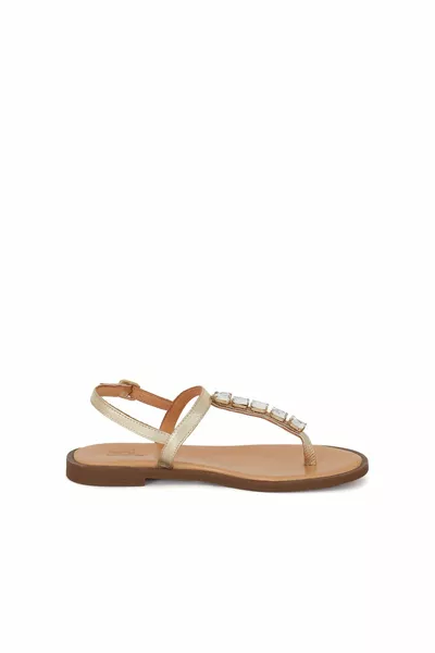 Mert Aslan Leren Stone Flip Sandalen