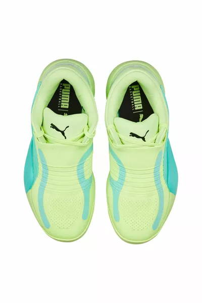 رايز نيترو – حذاء كرة سلة أصفر للرجال 