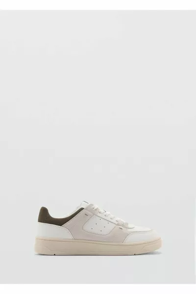 أحذية رياضية جلدية مختلطة